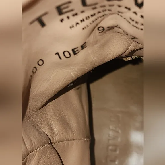 Tecovas Leather Cowboy Boots Size 10EE