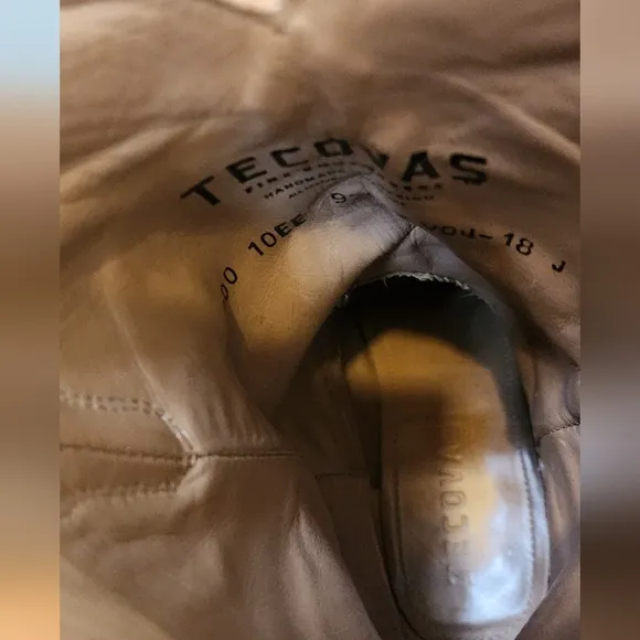 Tecovas Leather Cowboy Boots Size 10EE