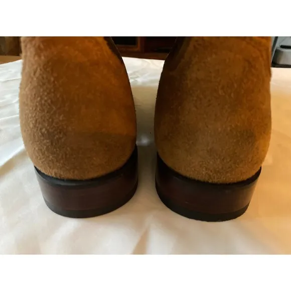 Tecovas Suede Leather Western Boots. Size 12D EUC