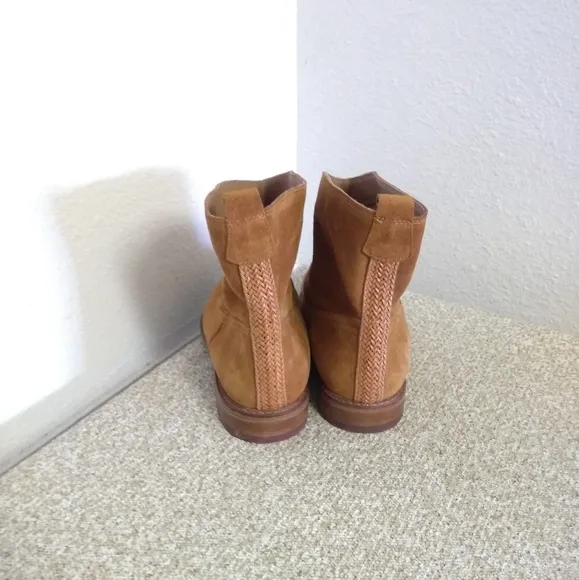 Ted &amp; Muffy Brown Suede Ankle Boots