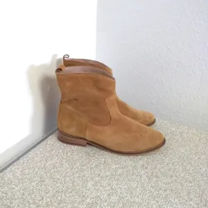 Ted &amp; Muffy Brown Suede Ankle Boots