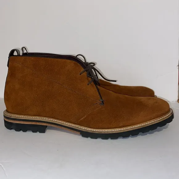 Ted Baker London Tan Suede Maagna Chukka Boots