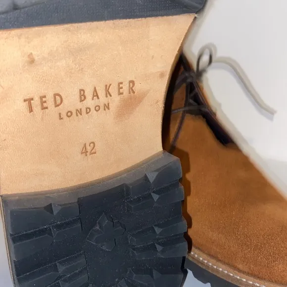 Ted Baker London Tan Suede Maagna Chukka Boots