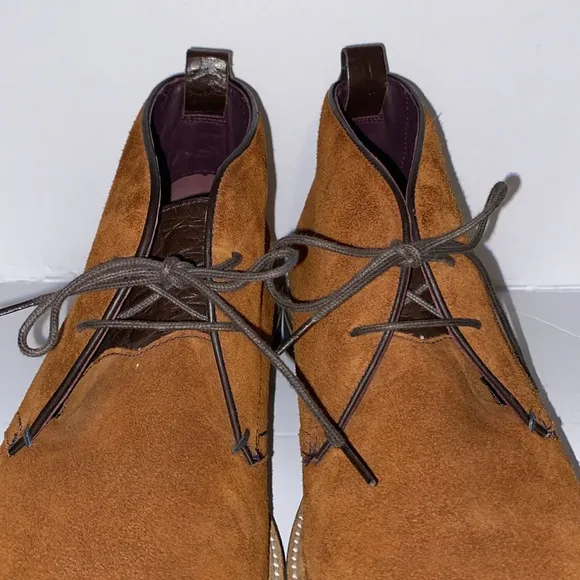 Ted Baker London Tan Suede Maagna Chukka Boots