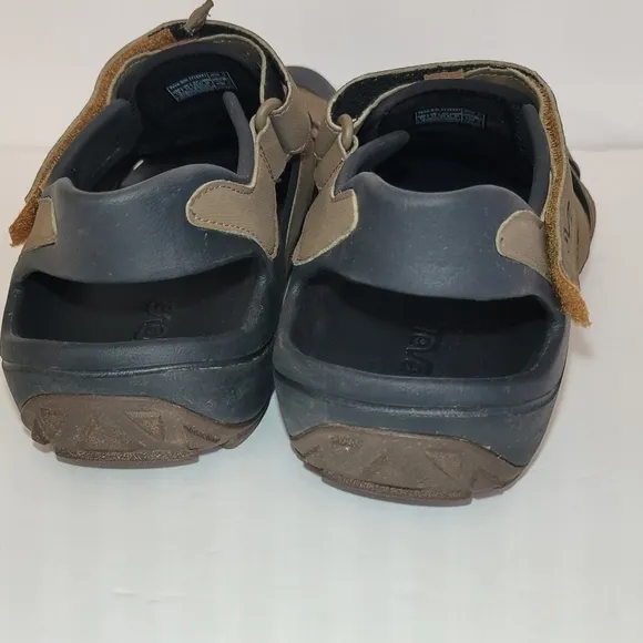 TEVA BROWN FLINTWOOD SPORT/ WATER HIKING SHOES‎ SANDALS  MEN US 12 ACTIVE