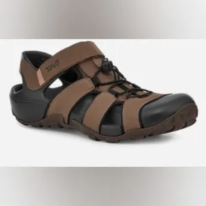 TEVA BROWN FLINTWOOD SPORT/ WATER HIKING SHOES‎ SANDALS  MEN US 12 ACTIVE