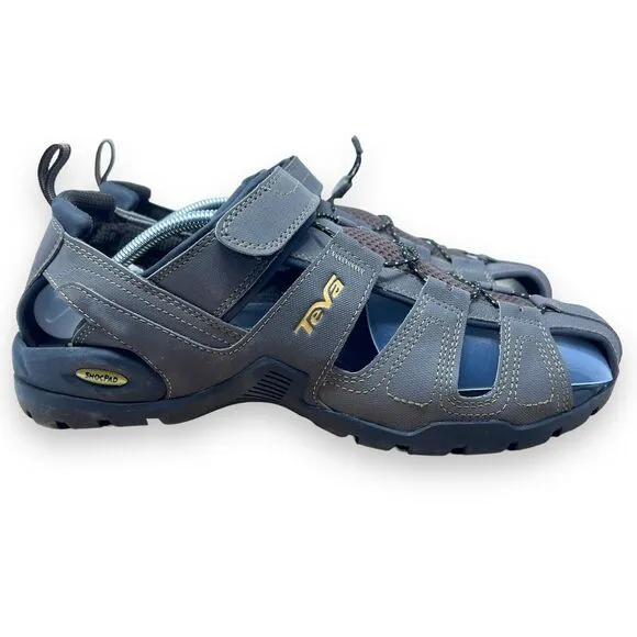 Teva Forebay Mens Turkish Coffee Water Hiking Sandals Size 13