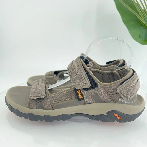 Teva Hudson Men's Sandals Size 9 Brown Sport Outdoor Hiking Casual
