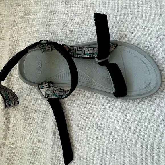 Teva Hurricane XLT2 Nouveau Glacier Gray Textile Sport Hiking Sandals SZ 11
