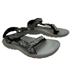 Teva Hurricane XLT2 Nouveau Glacier Gray Textile Sport Hiking Sandals SZ 11