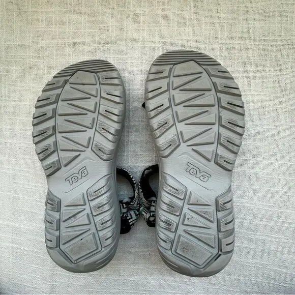 Teva Hurricane XLT2 Nouveau Glacier Gray Textile Sport Hiking Sandals SZ 11