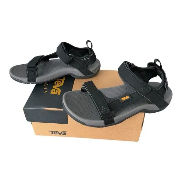 Teva Meacham Hiking Black Sandals Men’s Size 8