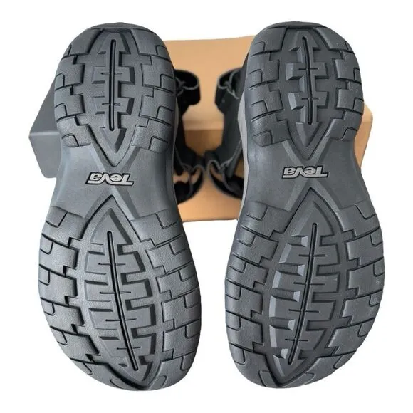 Teva Meacham Hiking Black Sandals Men’s Size 8