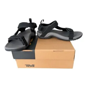 Teva Meacham Hiking Black Sandals Men’s Size 8