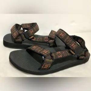 Teva Original Universal Poml Pottery Olive Sandals