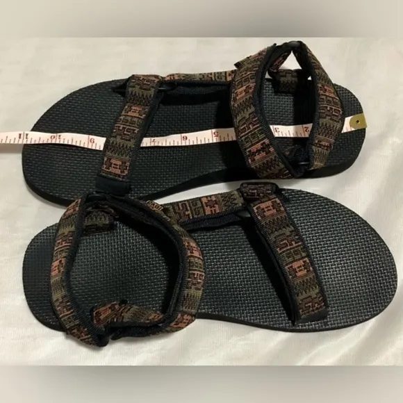 Teva Original Universal Poml Pottery Olive Sandals