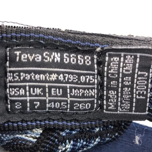 Teva Originals 70's Hiking Summer Sandals Mens 8