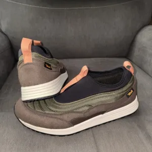 Teva ReEMBER Vistaverse Sneaker Shoes Mens 13 Green Black Slip On Casual Loafer