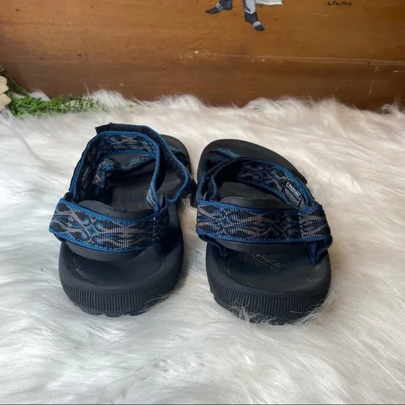 TEVA Torin Sport Water Safe Hiking Sandals in Blue Print Size 10M