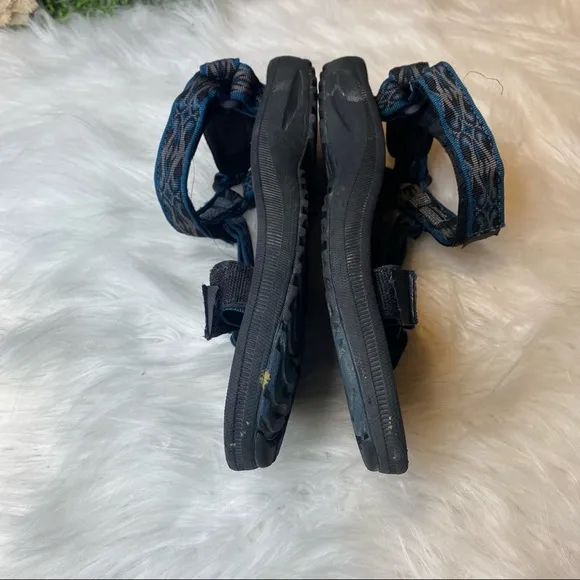 TEVA Torin Sport Water Safe Hiking Sandals in Blue Print Size 10M