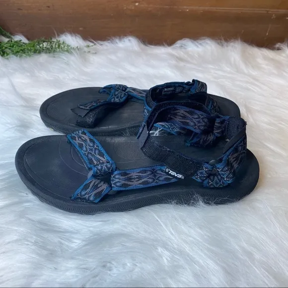 TEVA Torin Sport Water Safe Hiking Sandals in Blue Print Size 10M