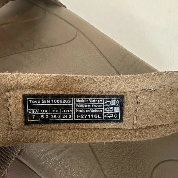 Teva Verra Sandals in Bungee Cord - Size 7