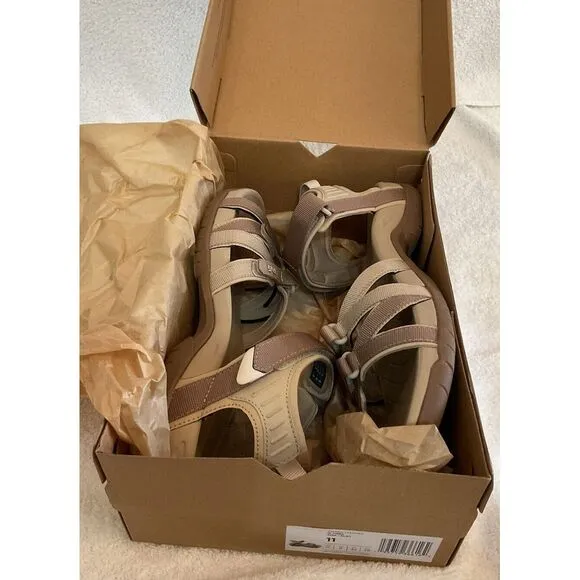 Teva Women's Tirra Hiking Sandals Neutral Multi Tan 4266‎ EU 42 US 11 NEW IN BOX