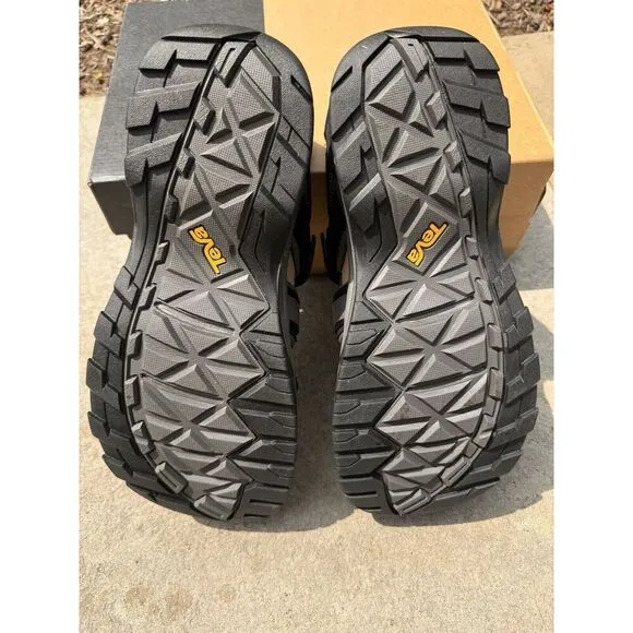 Teva Omnium 2 Black Strap Trail Hiking Sport Sandals Mens Size 9 New in Box