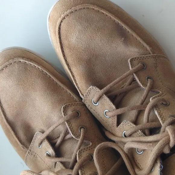 The North Face Men's Tan Suede Ballard Evo Chukka‎ Boots Size 10