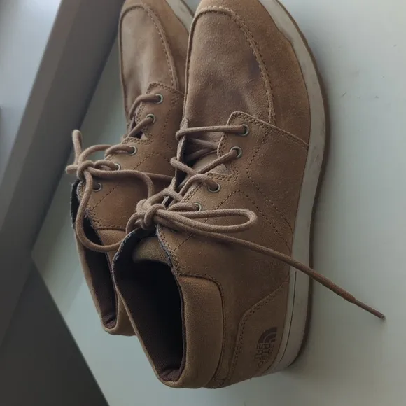 The North Face Men's Tan Suede Ballard Evo Chukka‎ Boots Size 10