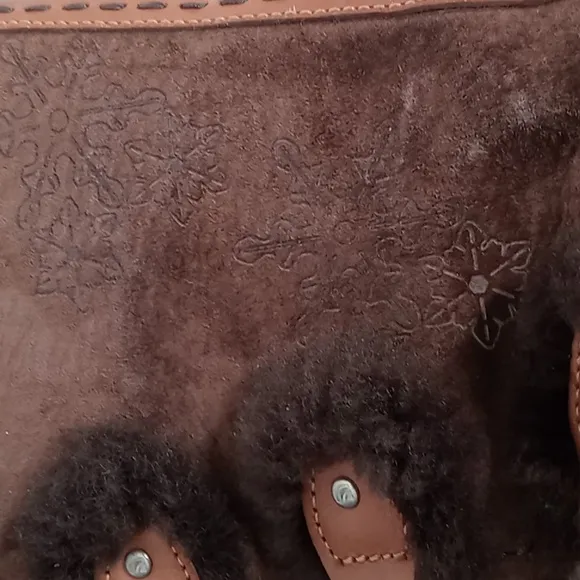 The North Face Women's Brown Waterproof/Insulated Suede Boots - 8.5