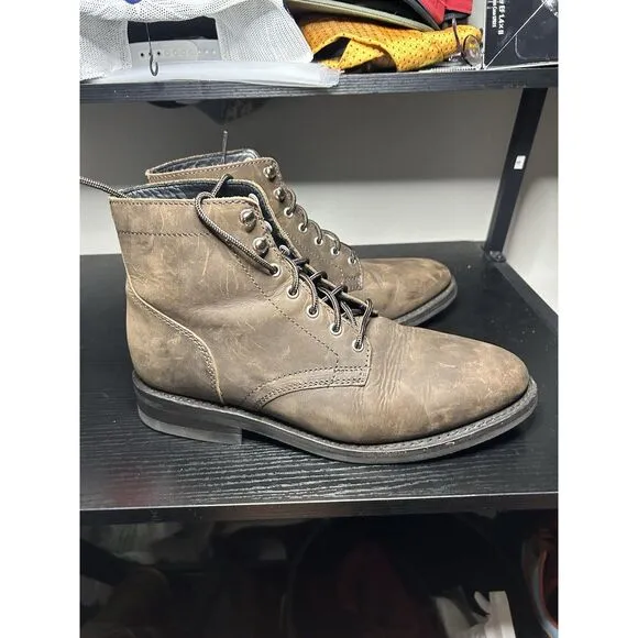 Thursday Boot Co Mens Size 10 President Brown Mocha Suede Boots Everyday