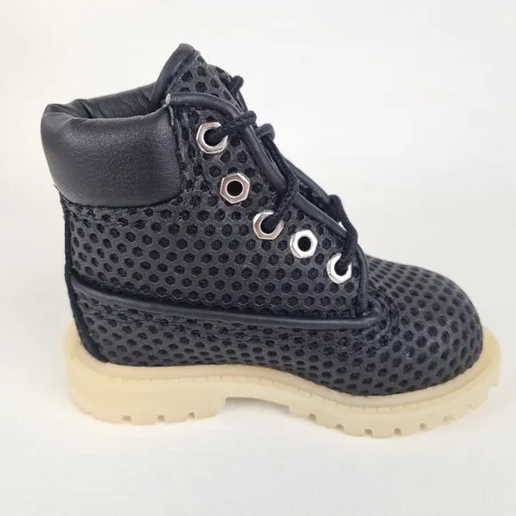 Timberland 6In Vent-Tech TODDLER Boots Outdoors Black Casual