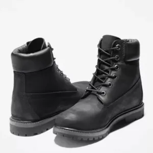 Timberland black suede leather waterproof boots New in Box