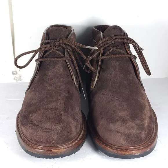 Timberland Boot Company Men’s US 10W Black Suede Leather Ankle Chukka Boots