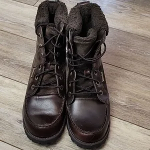 Timberland boots brown leather