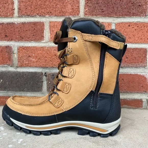 Timberland Junior Ridge ChillBerg Snow Boots Waterproof Wheat 3591R