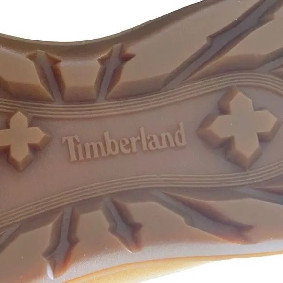 Timberland Kickadila‎ Wheat Nubuck Leather &amp; Faux Fur Tall Boots  — SZ 9 EUC