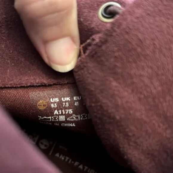 Timberland Leather and Suede Anti Fatigue Boots