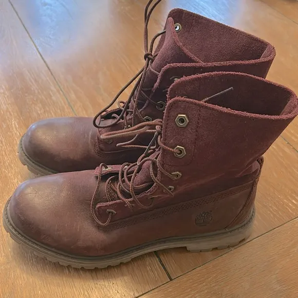 Timberland Leather and Suede Anti Fatigue Boots