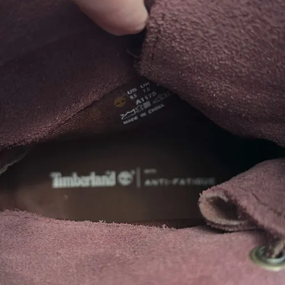 Timberland Leather and Suede Anti Fatigue Boots