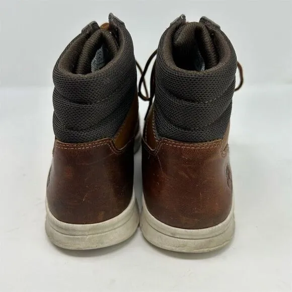 Timberland Men's Graydon Sneaker Brown Leather Boot Size 11 Casual Ankle Lace Up