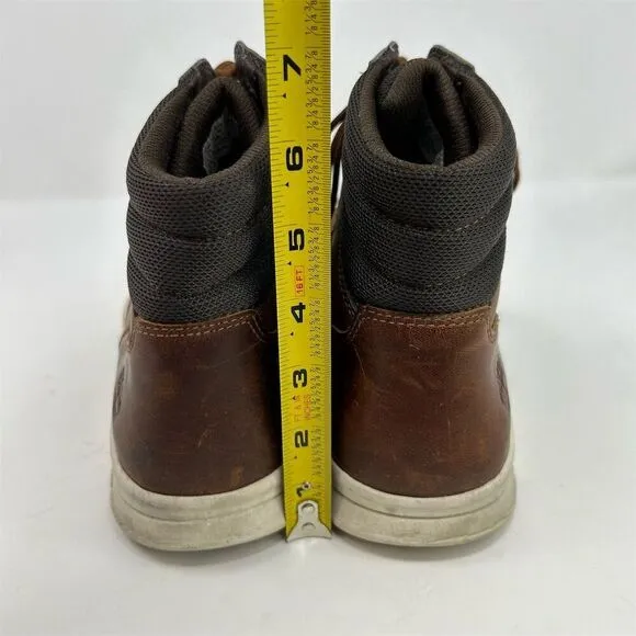 Timberland Men's Graydon Sneaker Brown Leather Boot Size 11 Casual Ankle Lace Up