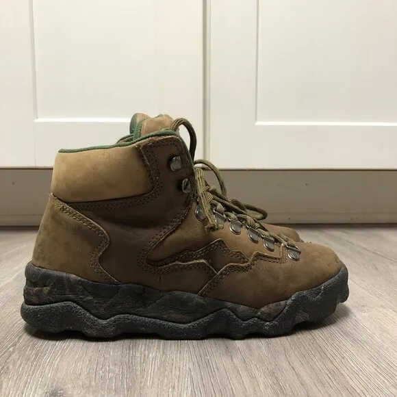 Timberland Men's Size 7 Boots Lace Up Outdoor Hiking Leather Shoes Waterproof
