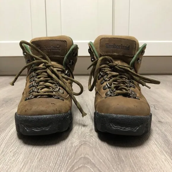 Timberland Men's Size 7 Boots Lace Up Outdoor Hiking Leather Shoes Waterproof