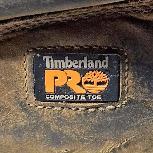 Timberland Pro Boondock Boots Brown Mens 15W Composite Toe Waterproof Work Shoes