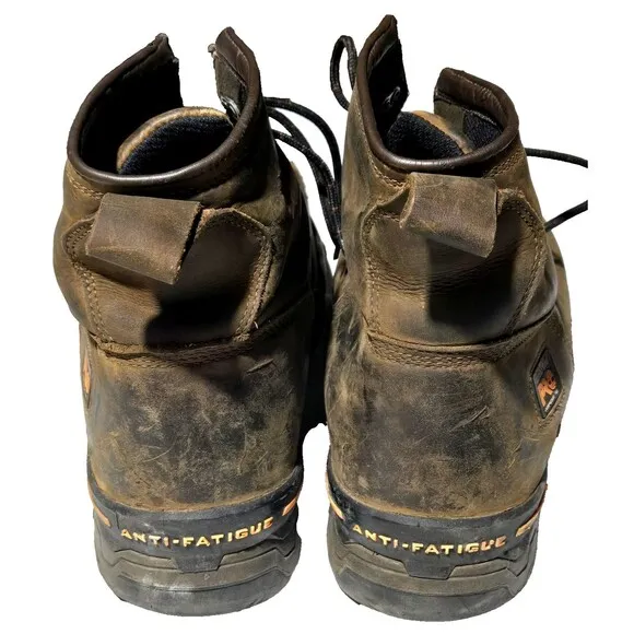 Timberland Pro Boondock Boots Brown Mens 15W Composite Toe Waterproof Work Shoes