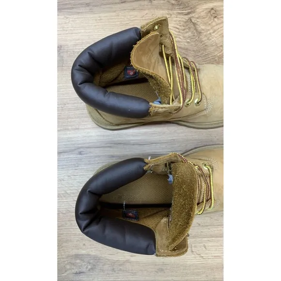 Timberland Wheat Nubuck Insulated Waterproof Boots 12709 Youth Kids Size 3