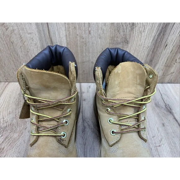 Timberland Wheat Nubuck Insulated Waterproof Boots 12709 Youth Kids Size 3