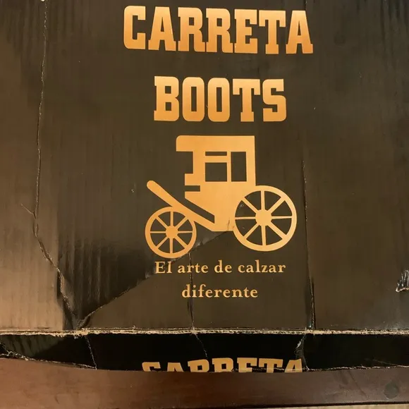 Toddler Boys Carreta Leather Boots Brown/Tan